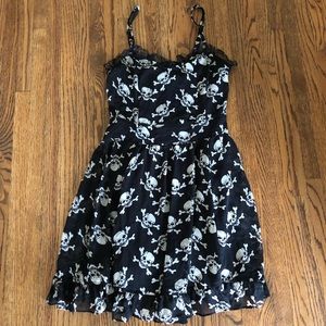 Skull and Crossbones Dress size small